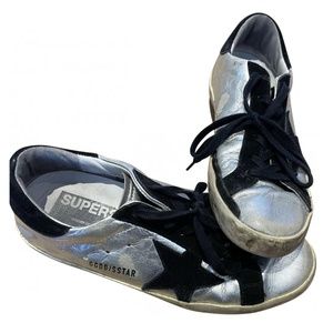 Golden Goose Deluxe Brand Superstar leather and suede sneakers